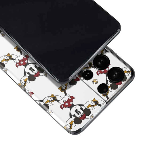 Disney Minnie Mouse Pattern Formation Galaxy S21 Ultra 5G Skin